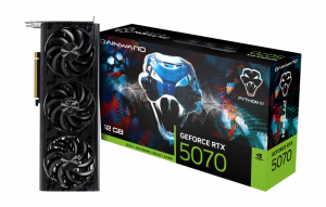 Gainward GeForce RTX 5070 12GB Python III videokártya (471056224-5110 / NE75070019K9-GB2050T)