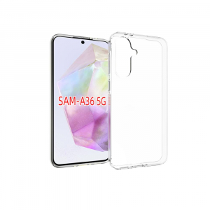 Cellect Samsung Galaxy A36 vékony szilikon tok átlátszó (TPU-SAM-A36-TP)