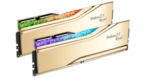 32GB 6000MHz DDR5 RAM G.Skill Trident Z5 Royal CL28 1.40V (2x16GB) (F5-6000J2836G16GX2-TR5G)