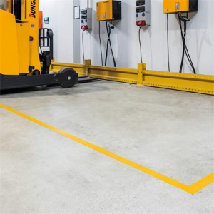 Durable Duraline jel&ouml;lőszalag 5cm x 30m s&aacute;rga (102104)