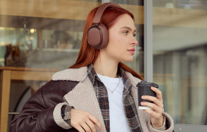 Edifier ES850NB ANC Bluetooth fejhallgató barna