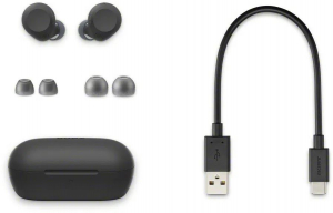 Sony WF-C710N TWS Bluetooth fülhallgató fekete (WFC710NB.CE7)