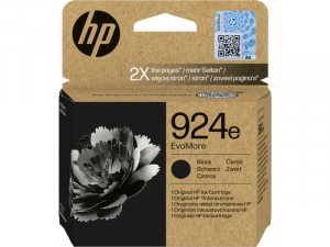 HP 924e EvoMore tintapatron fekete (4K0V0NE)