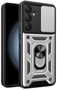 Gigapack Defender Samsung Galaxy A55 5G (SM-A556) kamerav&eacute;dős tok ez&uuml;stsz&iacute;nű-fekete (GP-154757)