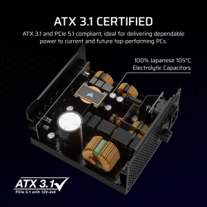 Corsair RMx Series RM1000x 1000W moduláris tápegység (CP-9020271-EU)