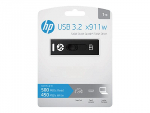 Pen Drive 256GB HP X911w USB3.2 fekete (HPFD911W-256)
