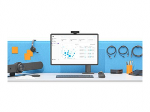 Logitech Room Solution for Teams - Medium Bundle with Logitech Tap Cat5e (Rally) (TAPRALMSTASU2)