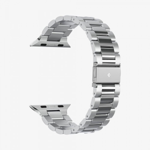 Spigen Modern Fit 316L Apple Watch Ultra 49mm fém pótszíj ezüstszínű (AMP06356)