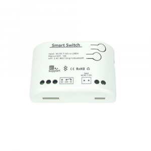 SmartWise 5V-32V egy &aacute;ramk&ouml;r&ouml;s, Wi-Fi+Bluetooth NO/NC okosrel&eacute; (SMW-REL-532V-1BTBOX)