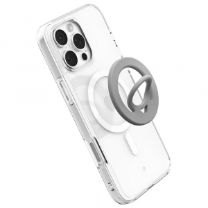Spigen Dual Pop szilikon MagSafe tart&oacute;gyűrű sz&uuml;rke (AMP08887)