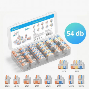 Sonoff D1-2 rug&oacute;s vezet&eacute;k &ouml;sszek&ouml;tő &eacute;s eloszt&oacute; szett 54db (SON-DOB-D12)