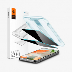 Spigen GLAS.tR EZ Fit Privacy Google Pixel 9 Pro XL kijelzővédő betekintés védelemmel (AGL09313)