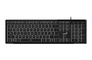 Genius SlimStar 820 magyar vezetékes billentyűzet fekete (31310055407)