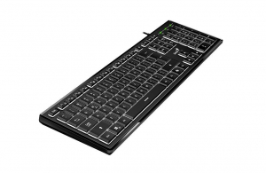 Genius SlimStar 820 magyar vezetékes billentyűzet fekete (31310055407)