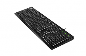 Genius SlimStar 820 magyar vezetékes billentyűzet fekete (31310055407)
