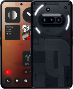 Nothing Phone (3a) 12/256GB Dual-Sim mobiltelefon fekete