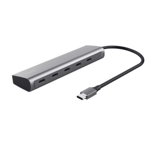 Trust Halyx 5 port USB-C Hub ez&uuml;stsz&iacute;nű (25136)