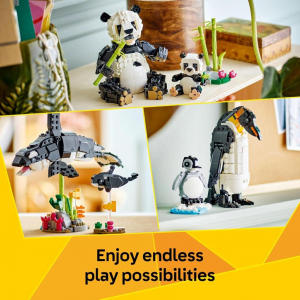 Lego Creator 3-in-1 Vadállatok: Pandacsalád (31165)