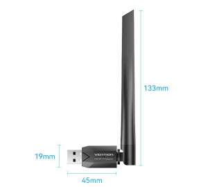 Vention USB-A AC650 Wi-Fi adapter (KDTB0)