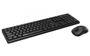 Rapoo 8150M Silent vezet&eacute;k n&eacute;lk&uuml;li (Bluetooth 4.0, 5.0 &eacute;s 2.4 GHz) billentyűzet &eacute;s optikai eg&eacute;r fekete (00229634)