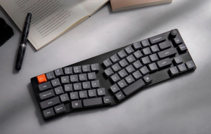 Keychron K11 Max RGB Brown Switch vezeték nélküli alacsony profilú angol billentyűzet fekete (K11M-H3)