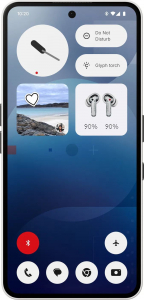 Nothing Phone (3a) 8/128GB Dual-Sim mobiltelefon fehér