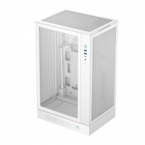Deepcool CH270 Digital táp nélküli ablakos MicroATX ház fehér (R-CH270-WHNDM0-G-1)