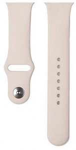 Devia Deluxe Sport Apple Watch Series 1 38mm szilikon p&oacute;tsz&iacute;j kicsi, b&eacute;zs (GP-165918)