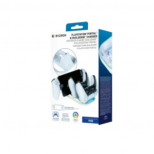 Nacon tripla töltőállomás PlayStation Portal és DualSense kontrollerekhez (PS5TRIPLECHARGER)