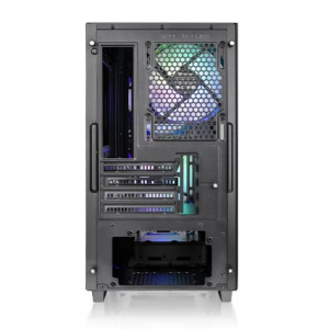 Thermaltake Versa H16 TG ARGB táp nélküli ablakos MicroATX ház fekete (CA-1Y8-00S1WN-02)