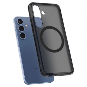 Spigen Ultra Hybrid (MagFit) Samsung Galaxy S25 tok f&uuml;stsz&iacute;nű-fekete (ACS09005)