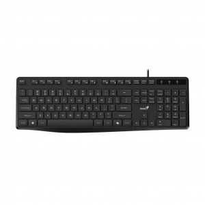 Genius KB-117S csendes billentyűzet fekete (31300017407)
