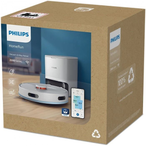 Philips XU2100/20 2000 Series robotporszívó felmosó funkcióval sarkvidéki fehér