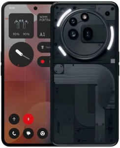 Nothing Phone (3a) Pro 12/256GB mobiltelefon fekete
