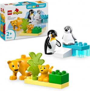 Lego DUPLO &Aacute;llatcsal&aacute;dok a vadvil&aacute;gban: Pingvinek &eacute;s oroszl&aacute;nok (10442)