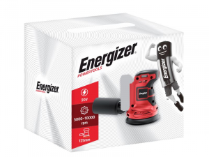 Energizer 20V akkumulátoros csiszológép akkumulátor és töltő nélkül (3SD02)