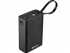 Sandberg Connect 20000 PD20W Powerbank fekete (421-12)