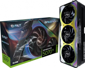 Palit GeForce RTX 5070 Ti 16GB GameRock videokártya (NE7507T019T2-GB2030G)