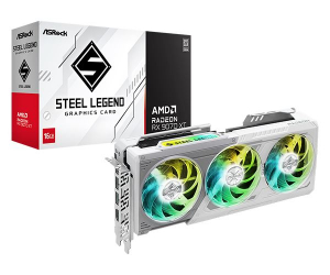ASRock Radeon RX 9070 XT Steel Legend 16GB videokártya (RX9070XT SL 16G)