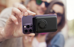 Joyroom JR-W050 MagSafe Power Bank 10000mAh fekete