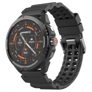 myPhone HAMMER WATCH 2 okosóra fekete-narancs (SMA002929)