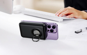 Joyroom JR-W050 MagSafe Power Bank 10000mAh fekete