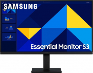 24" Samsung Essential Monitor S3 fekete (LS24D304GAUXEN)