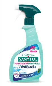 Sanytol fürdőszobai felülettisztító- és fertőtlenítő spray 500 ml (36639367)
