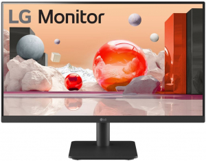 24" LG 24BA400-B monitor fekete