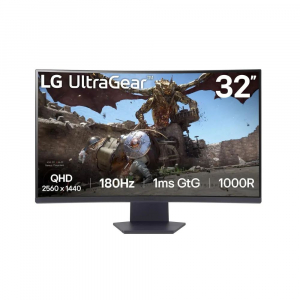 32" LG 32GS60QX-B ívelt gaming monitor fekete