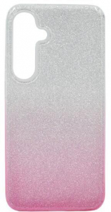 Gigapack Samsung Galaxy S25 (SM-S931) tok csillogó átlátszó-rózsaszín (GP-165087)