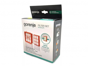 Gorenje porszívó Hepa filter/szűrő készlet VCEA02GALWCY mosható (732741)