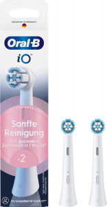 Braun Oral-B iO Sanfte Reinigung fogkefe pótfej 2db fehér (8700216373609)