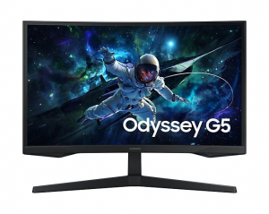 27" Samsung Odyssey G55C ívelt Gaming monitor (LS27CG554EUXEN)